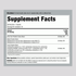 Supplement Facts for Ult Flora Extra Care 50 Billion, 30 Veg Capsules.