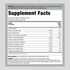 Supplement Facts for CL Horbaach Electrolytes Hydration Powder, 16 oz package.
