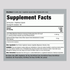 Supplement Facts panel for Lion's Mane Mushroom 160 capsules displayed clearly.