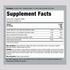 Label showing Supplement Facts for B Complex Plus Vitamin B-12 Tablets.