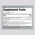 Supplement Facts panel for Grapeseed capsules, showing a dosage of 16,000 mg and a quantity of 90 capsules per bottle.