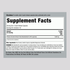 Image showing Supplement Facts for Tribulus Max 1000 mg, 100 capsules.