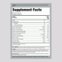Supplement Facts panel showing details for Women's Multi 70 Gummies.