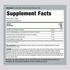 Bottle label showing supplement facts for water pill tablets, contains 90 tablets per bottle, detailing ingredients and dosage.