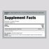 Supplement Facts label for Hydrangea Root Low Alcohol, 1 fluid ounce bottle.