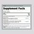 Supplement Facts for Ult Flora Extra Care Digestive with 30 Billion CFU in 60 Veg Caps.