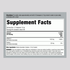 Supplement Facts panel for Sodium Ascorbate Buffered Vitamin C Powder, 16 oz.
