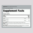 Image showing the Supplement Facts panel for Calcium Hydroxyapatite 120 Caps.