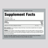 Image of the supplement facts for Magnesium Chloride 520 mg tablets, showing contents for a 100 tablet bottle.