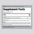 Supplement Facts label showing details for Zeaxanthin Complex, 50 mg, 120 Softgels.
