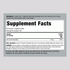 Supplement Facts panel showing details for Zinc 50 mg Tablets, pack of 250.