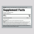 Supplement Facts panel detailing Berberine HCL 500 mg Capsules, 120 count.