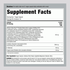 Supplement Facts for Raw Flora 50 Billion Women's Probiotic, 33 Capsules.