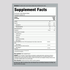 Supplement Facts for Omega 369 Fish, Flax, Borage Softgels on panel.