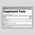 Saw Palmetto Berry Liquid Extract supplement facts panel in 2 fl oz size.
