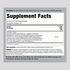 Supplement Facts panel for Resveratrol 600 mg, featuring 120 capsules.