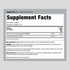 Supplement Facts for Now Foods Zinc Glycinate 30 mg, 120 softgels.