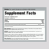 Supplement Facts panel for Natural Factors WellBetX Berberine 500 mg, 60 Capsules.
