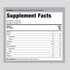 Supplement Facts panel for Prince of Peace Ginger Chews Original 4 OZ.