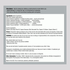 Supplement Facts for Puremedy Eczema & Psoriasis Relief Salve detailing ingredients and nutritional information.
