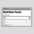 Nutrition Facts panel detailing ingredients and nutritional information for China Oolong Tea.