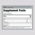 Supplement Facts panel for Herbage Farmstead Bone Broth Powder weighing 2.2 lbs.