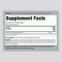 Supplement Facts for Hyaluronic Acid capsules, 100 mg per serving, 60 capsules total.