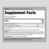 Supplement Facts label for 90 Super Cortisol Support Capsules.