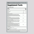 The Supplement Facts panel shows the nutritional information for Organic Greens Powder weighing 5.29 oz.