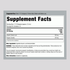 Supplement Facts panel for Source Nat Cilantro Metal Detox Chlorella, 4 oz.