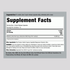 Supplement Facts panel for Blueberry 16000 mg, 150 capsules.