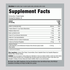 Image showing the Supplement Facts panel for Tinnitus Coated Caplets, including ingredient details and dosage information.