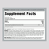 Supplement Facts for Super Yohimbe Max Liq Ext AF 4 fl oz (118mL).
