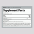 Supplement Facts panel for Carlyle Fenugreek Liquid Extract 2 fl oz.