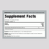 Supplement Facts label for Nature's Answer Hyssop Liquid Extract, 1 OZ bottle.
