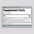 Supplement Facts label for Magnesium Oxide 500 mg, 250 caplets.