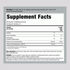 Image of the Supplement Facts panel for NT K2 + D3 50 Gummies, detailing nutritional information and ingredients.