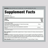 Supplement Facts for Liquid Turmeric Plus Ginger, 2 oz.
