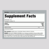 Supplement Facts panel for Motherwort Liquid Extract, 4 fl oz (118 mL), detailing nutritional information.