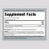 Supplement Facts label showcasing L-Cysteine 500 mg capsules, available in a pack of 100.