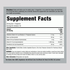 Supplement Facts panel for Liquid B-12 with B-Complex Liquid, 2 OZ.