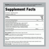 Supplement Facts panel for Garden of Life Primal Defense Ultra 180 Capsules, detailing ingredients and nutritional information.