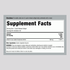 Label showing Supplement Facts for Vitamin E-400 IU with 60 softgels.
