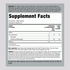 Supplement Facts panel for kids' 1mg melatonin gummy, 40 count.