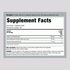 Supplement Facts for Vitamin C 500 mg with Rose Hips, 100 Tablets bottle.