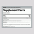 Supplement Facts panel for Nature's Way Peppermint Leaves 300 mg Capsules, 100 count.