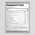 Supplement Facts panel for Mega Multi Mineral Capsules containing details about minerals and other nutrients in each serving.