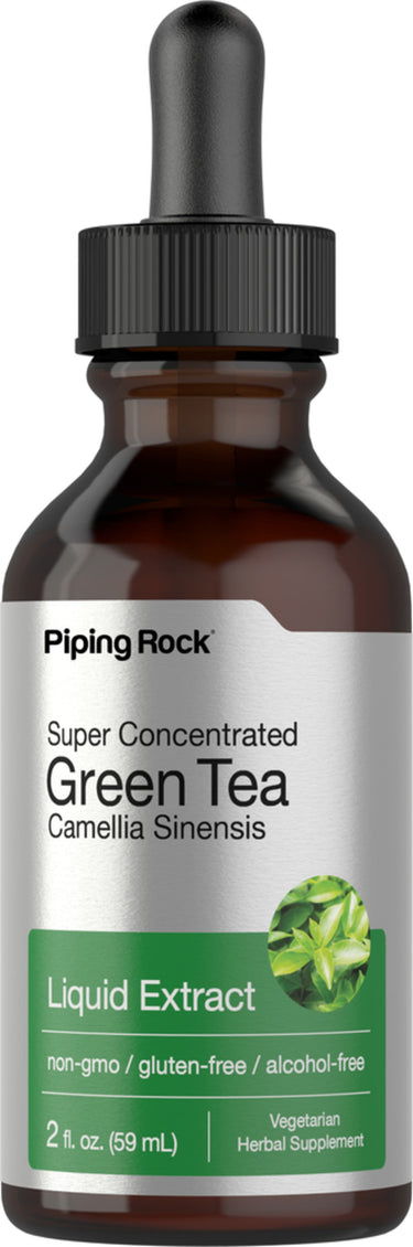 Green Tea Liquid Extract, 2 fl oz (59 mL) Dropper Bottle