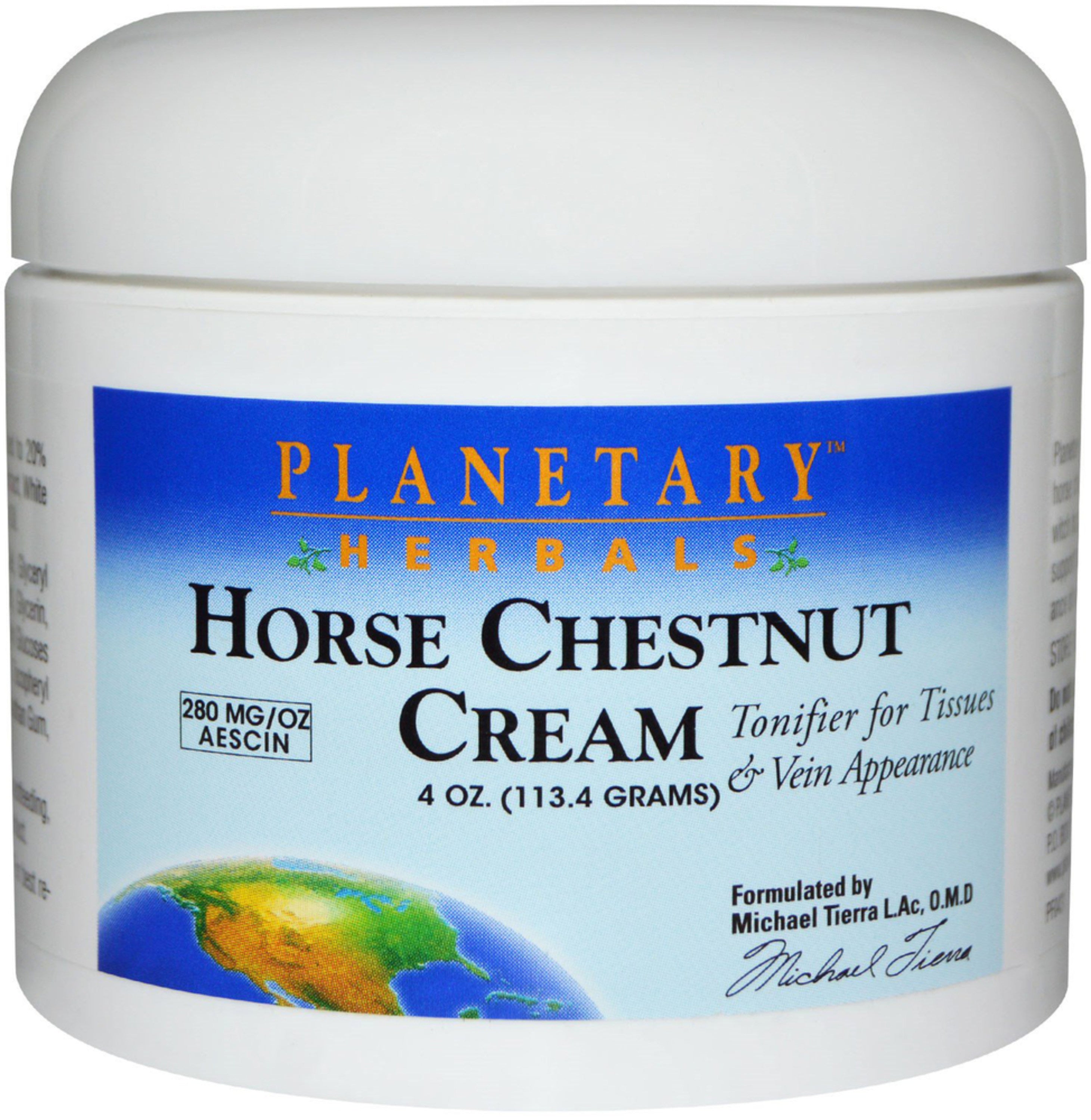 Horse Chestnut Cream, 4 oz (113 g) Jar