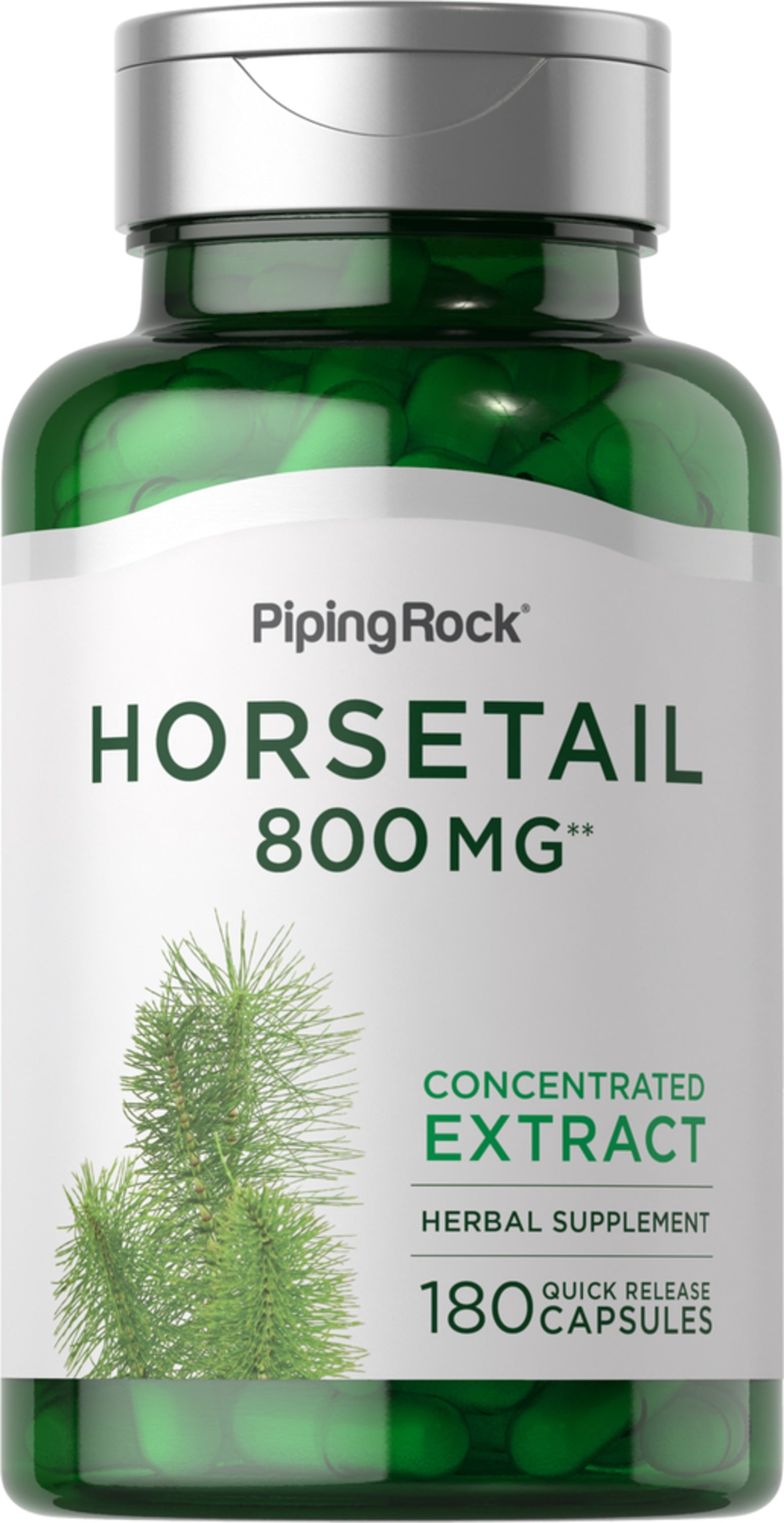 Horsetail, 800 mg, 180 Quick Release Capsules